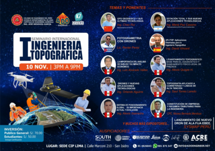 I Seminario Internacional Ingeniería Topográfica